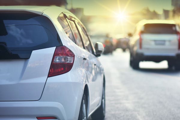 Familia y su auto